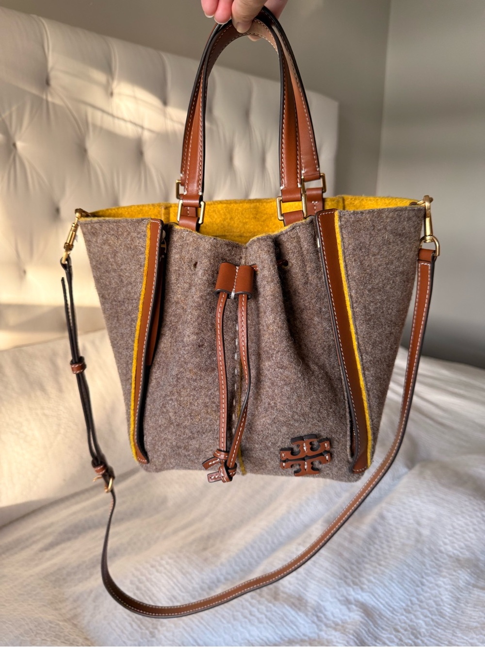 Tory Burch McGraw Felt Dragonfly Tote